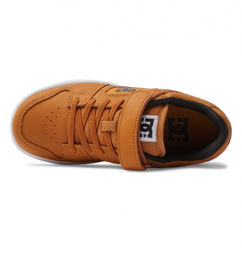 Wheat / Black DC Shoes Manteca 4 V - Shoes | UAC-213806