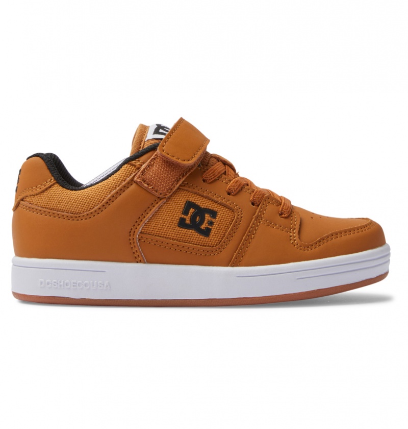 Wheat / Black DC Shoes Manteca 4 V - Shoes | UAC-213806