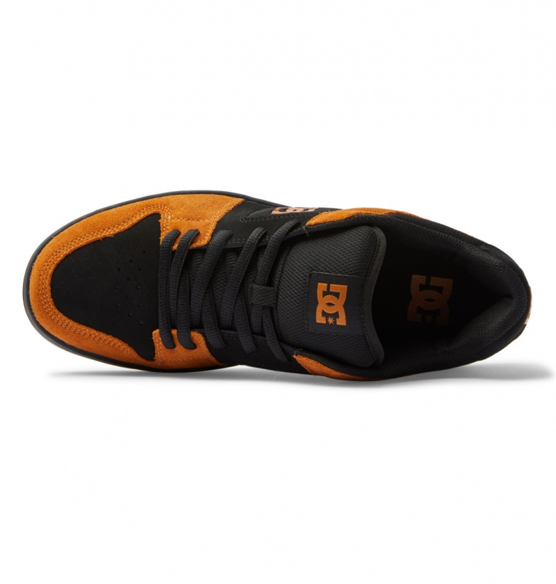 Wheat / Black DC Shoes Manteca - Leather Shoes | YEP-185326